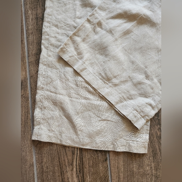 Vintage 90’s Laura Ashley wide leg linen pants - Picture 8 of 9